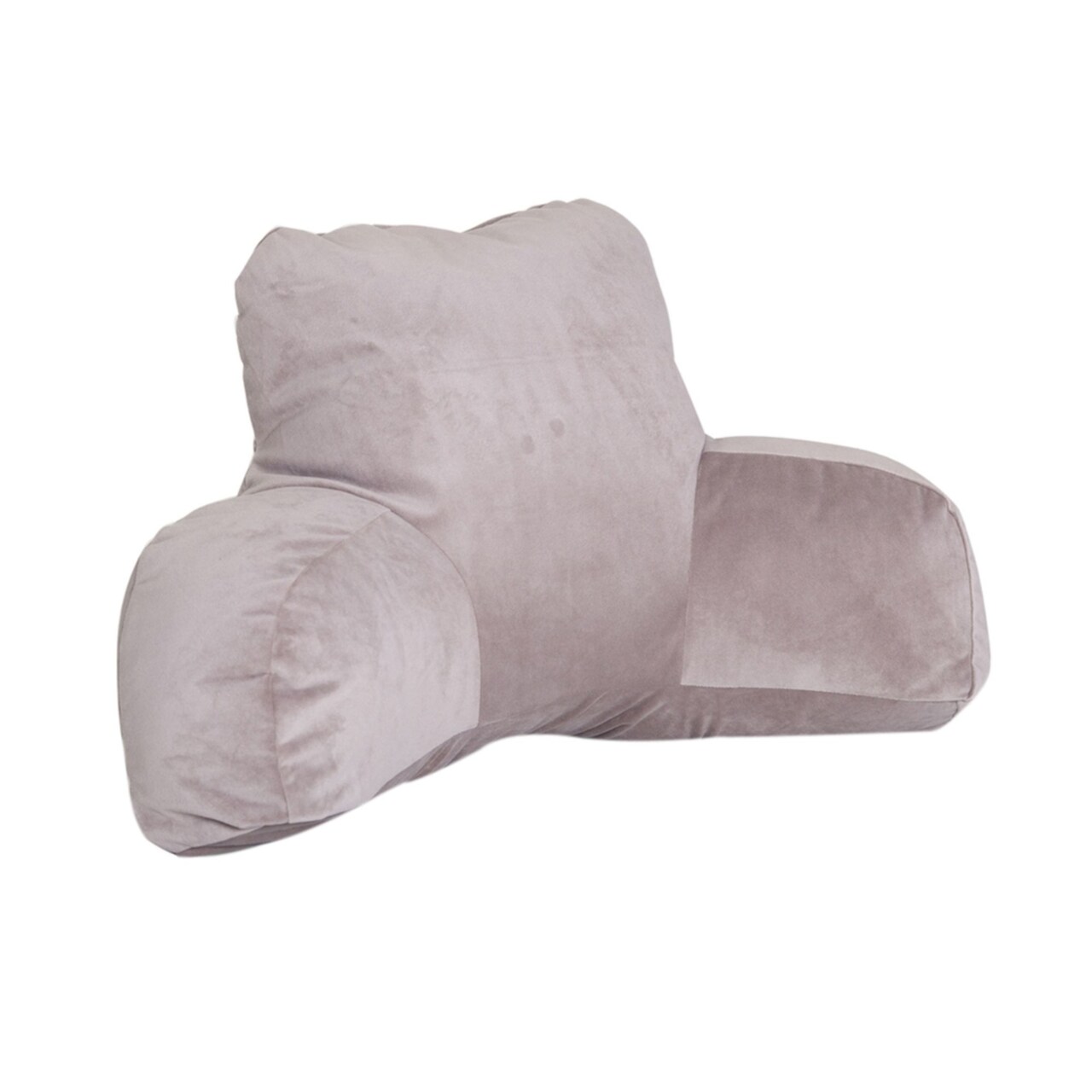 Majestic Home Goods Decorative Steel Micro-velvet Reading Pillow